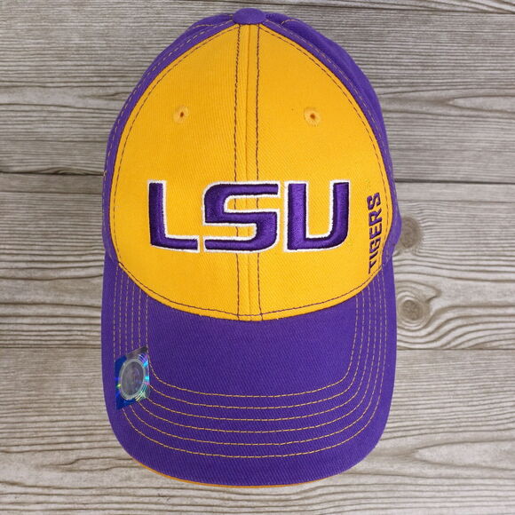 LSU TIGERS LOUISIANA FOOTBALL BASEBALL HAT CAP - Picture 3 of 9